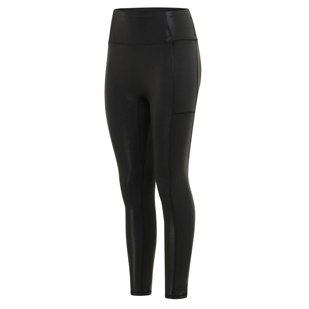 Women’s Crowned Athletics Leggings Black Leggings Size XXXL